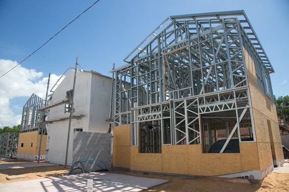 construções em Steel Frame no Brasil