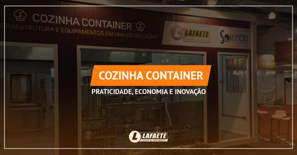 Cozinha container: praticidade, economia e inovação