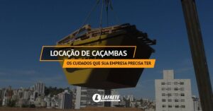 Locação de caçambas