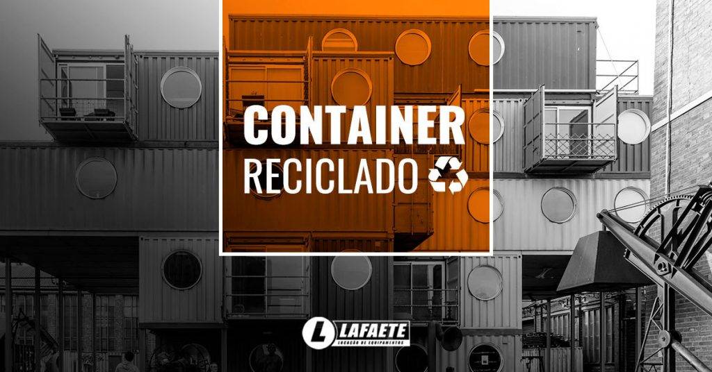 Container reciclado, uma forma econômica de fazer seu projeto