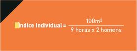 Fórmula do índice individual de produtividade na construção civil, boa ferramenta para ampliar a visão dos gestores.