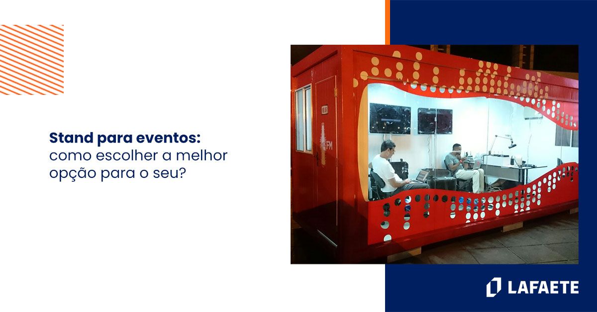 Stand para eventos: saiba o que é e qual a sua importância