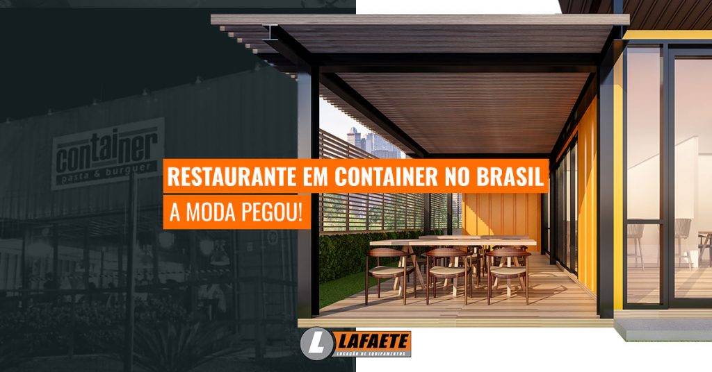 Restaurante em container: conheça a tendência que tem atraído clientes em todo o Brasil!