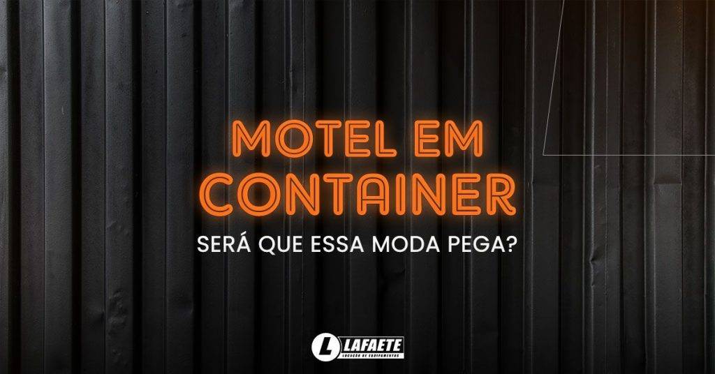 Motel em Container: será que essa moda pega?
