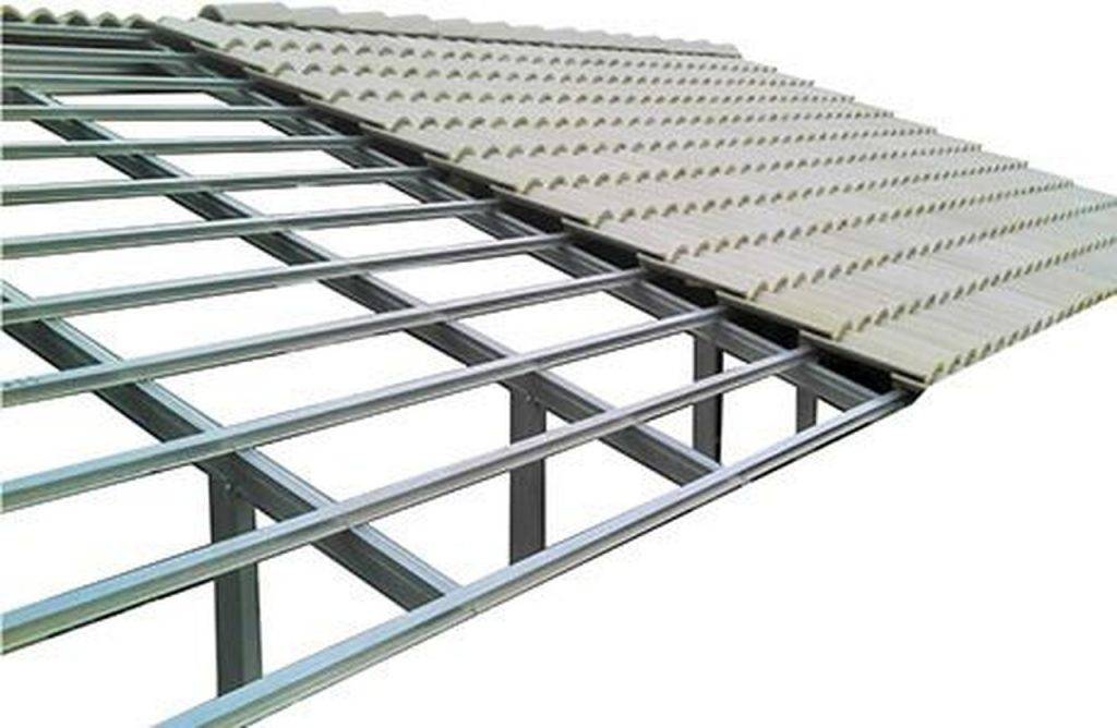 Estrutura de Telhado em Steel Frame