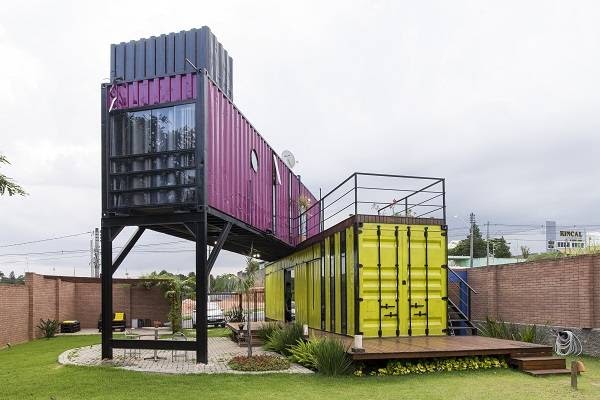 Casa do Construtor Rio Claro - Olha que combo legal: container e