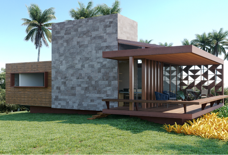 Arquitetura modular para habitação