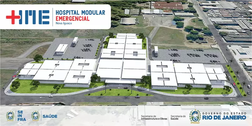 Arquitetura modular: Hospital modular de Nova Iguaçu