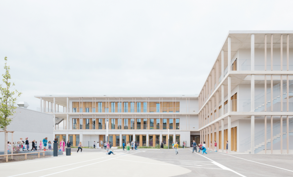 Arquitetura modular: Escola primária em Munique