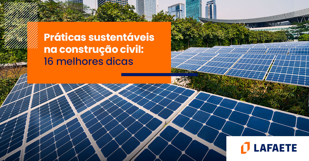 Práticas sustentáveis na construção civil