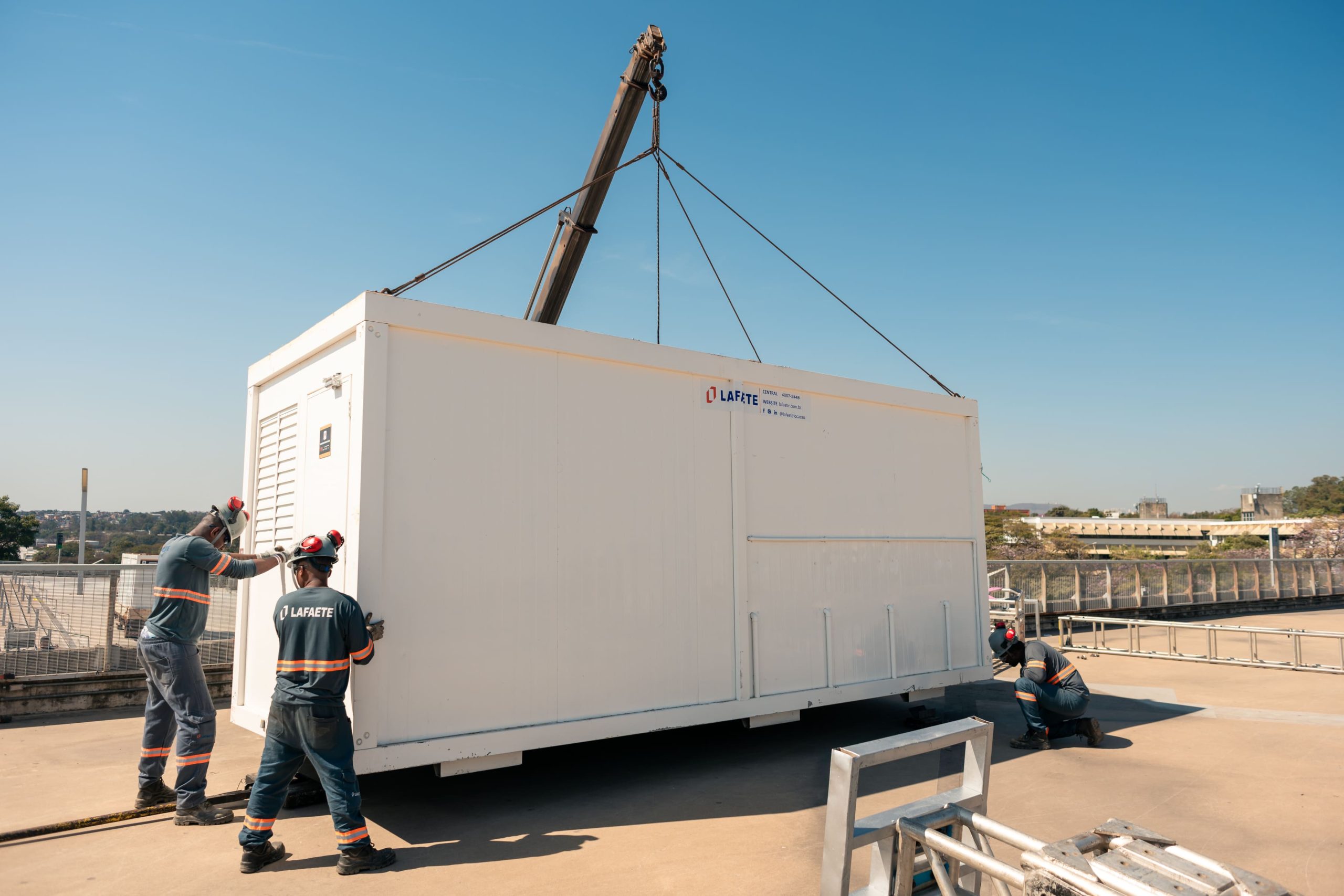 Soluções modulares para eventos de grande porte: mais eficiência, conforto e agilidade com a Lafaete